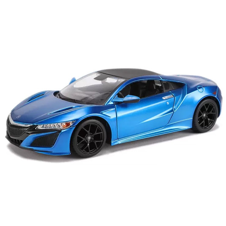 1:24 Honda 2016 Acura NSX Blue Die Cast Model Car