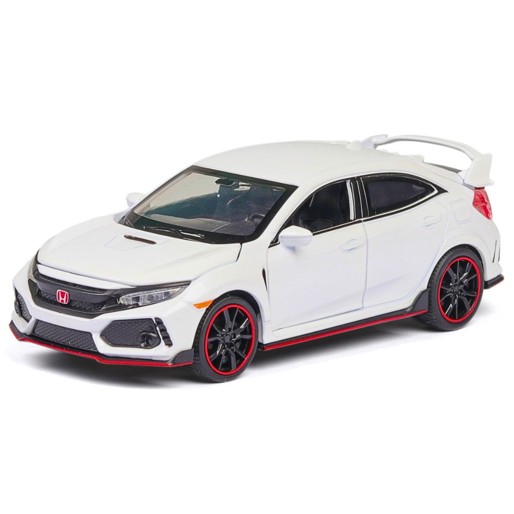 1:32 Honda 2016 Civic 10th Type R White Die Cast Model Car