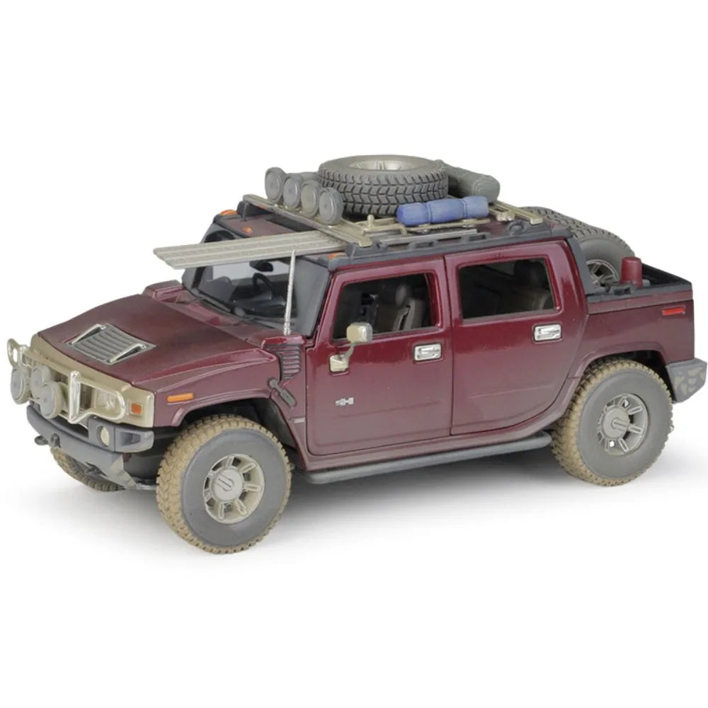 1:18 Hummer 2005 H2 SUT Red Die Cast Model Car