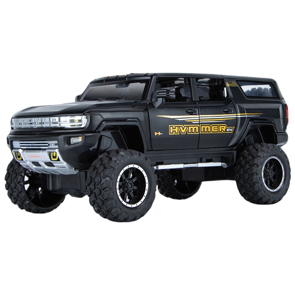 1:24 Hummer 2022 GMC EV SUV Black Die Cast Model Car