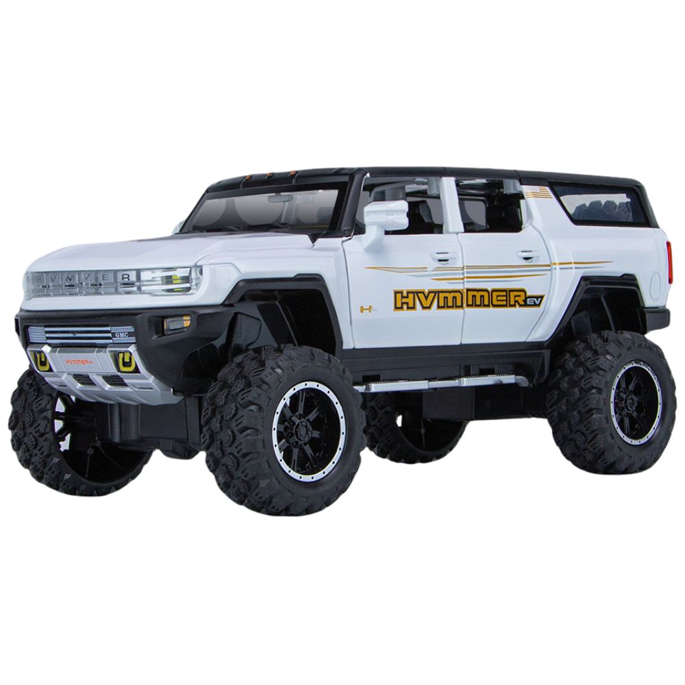 1:24 Hummer 2022 GMC EV SUV White Die Cast Model Car