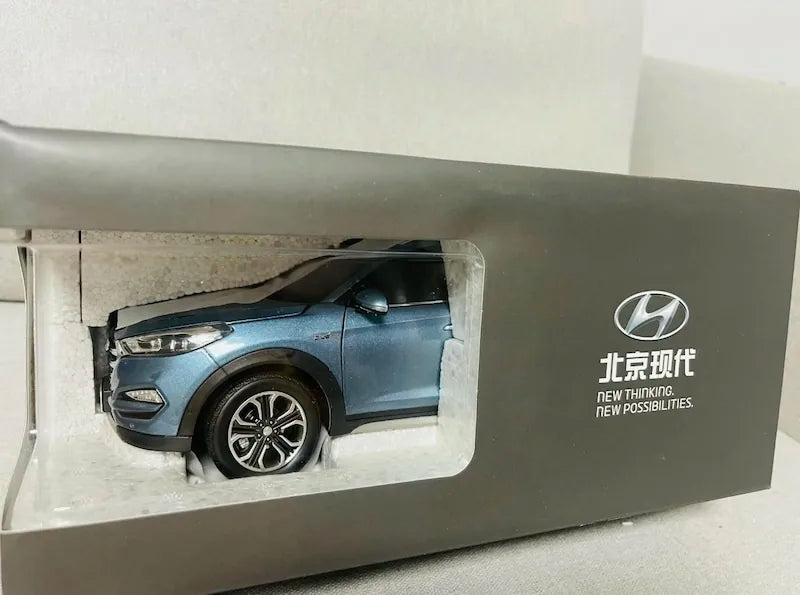 1:18 Hyundai 2015 Tucson IX35 Blue Die Cast Model Car