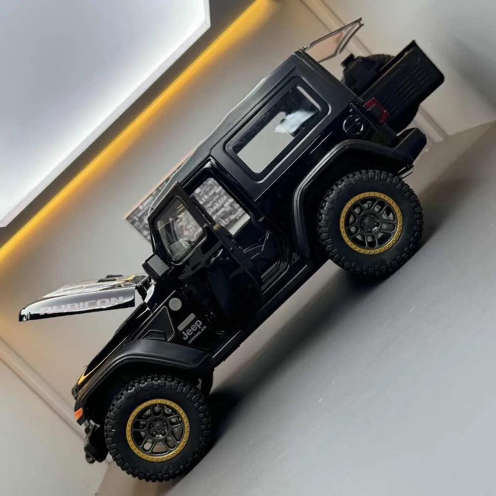 1:18 JEEP 2024 Rubicon Die Cast Model Car