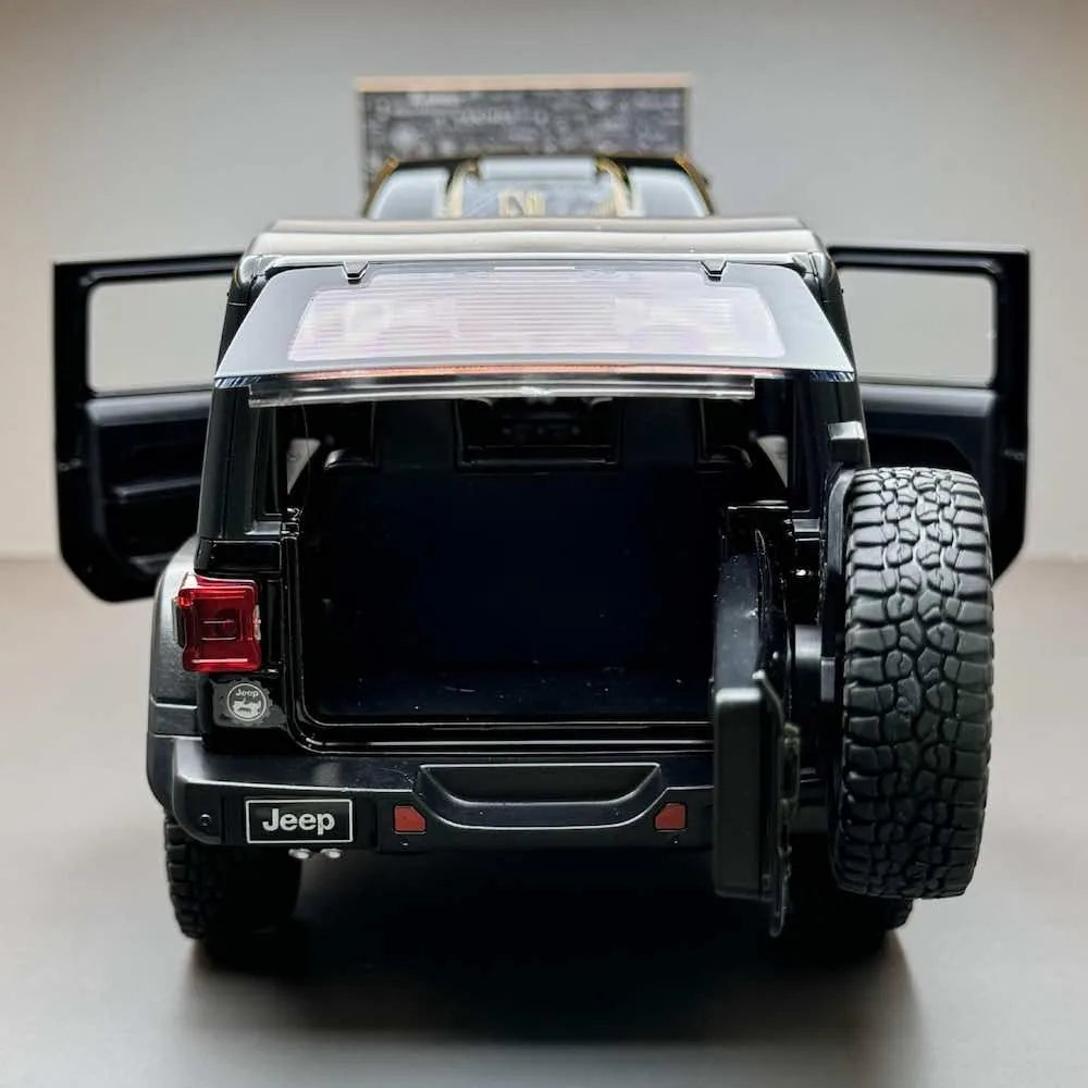 1:18 JEEP 2024 Rubicon Die Cast Model Car