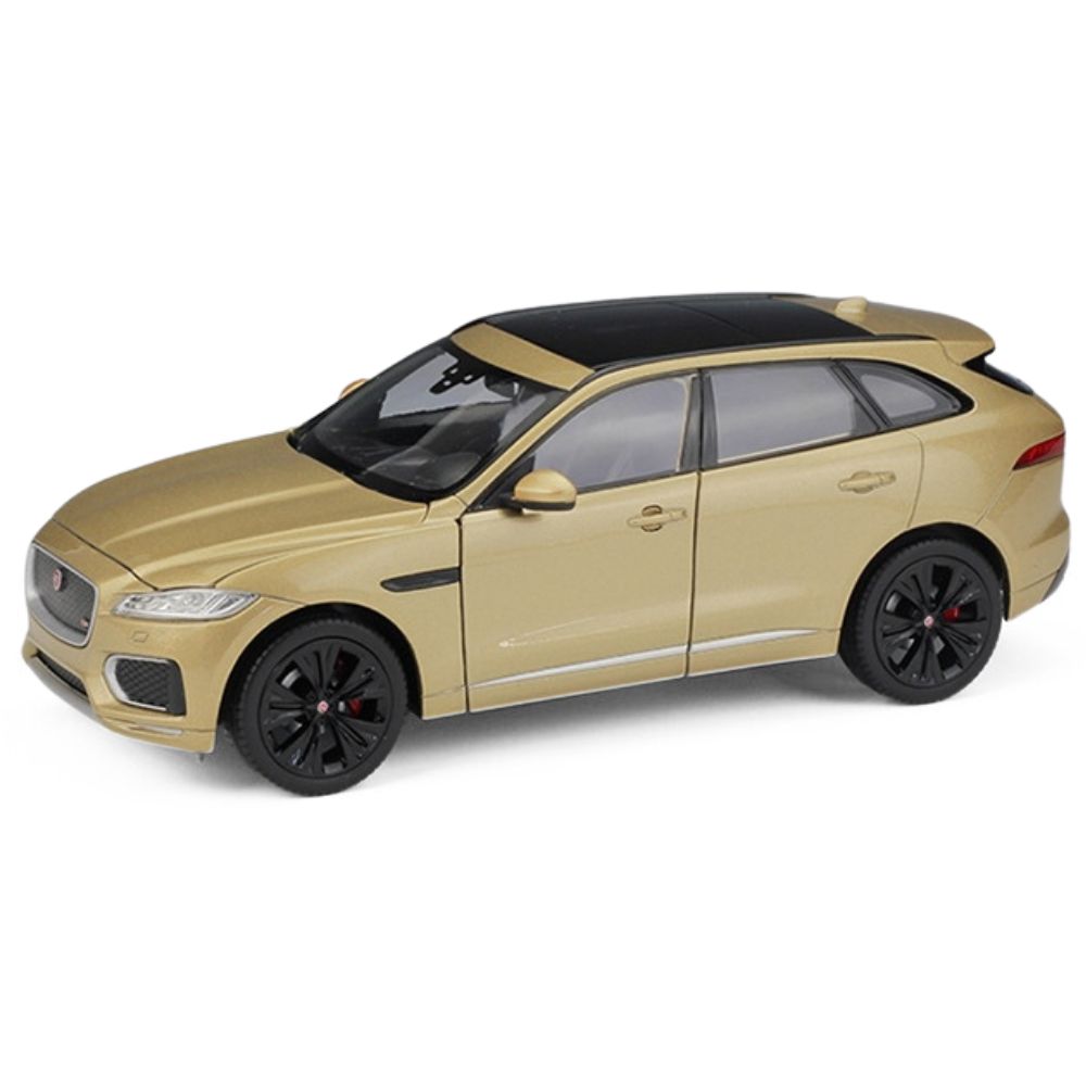 1:24 Jaguar 2016 F-Pace Gold Die Cast Model Car