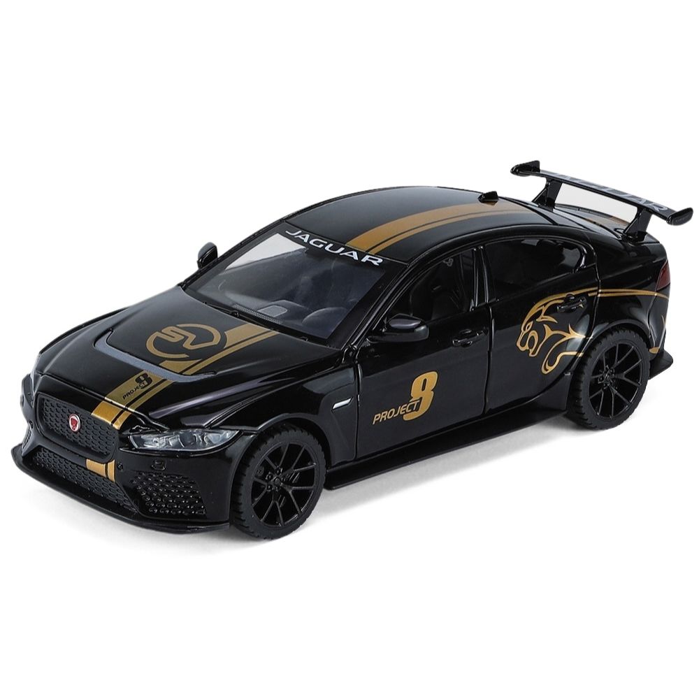 1:32 Jaguar 2017 XE SV Project 8 Black Die Cast Model Car