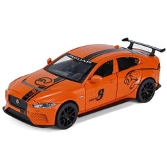 1:32 Jaguar 2017 XE SV Project 8 Orange Die Cast Model Car