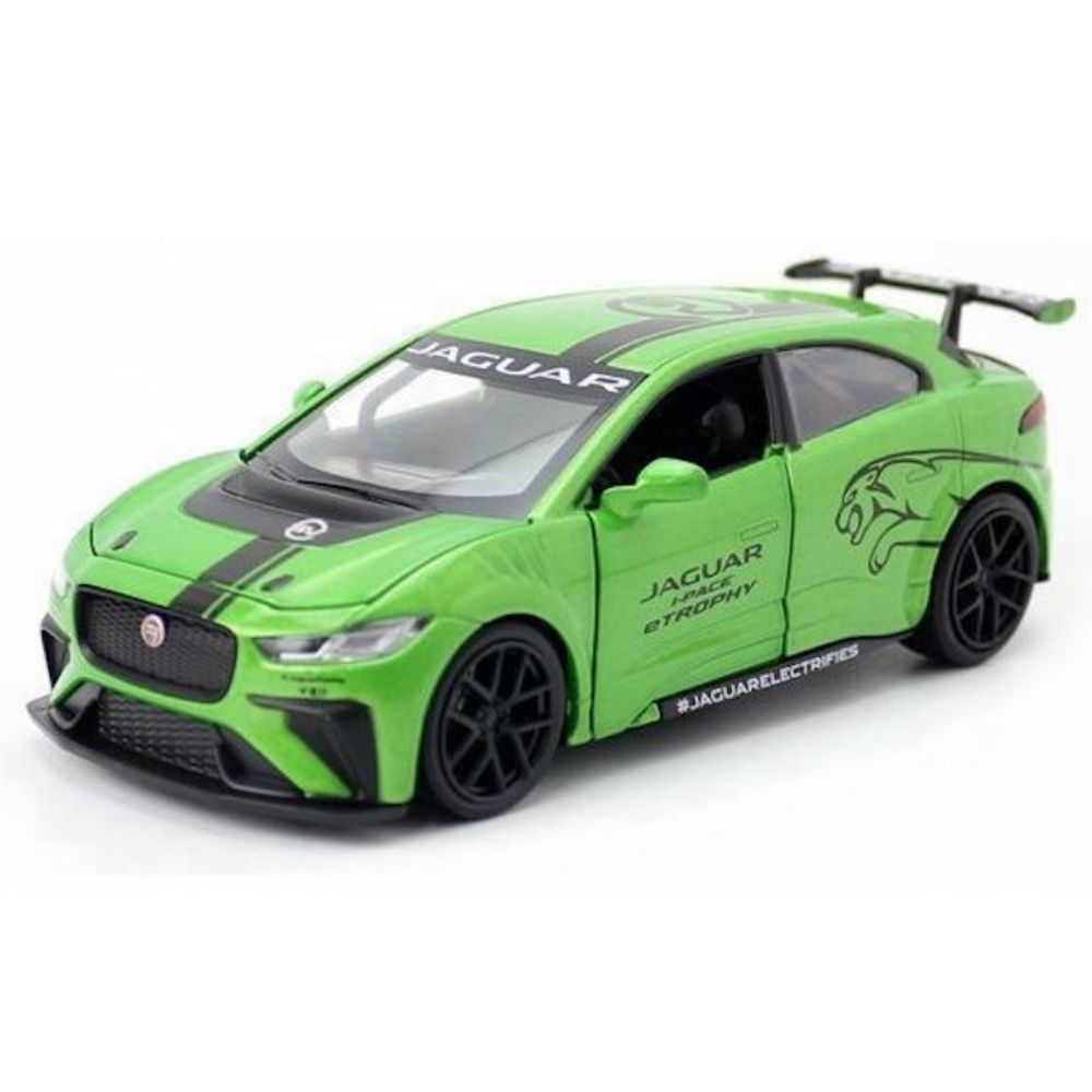 1:32 Jaguar 2018 I-Pace eTrophy Green Die Cast Model Car