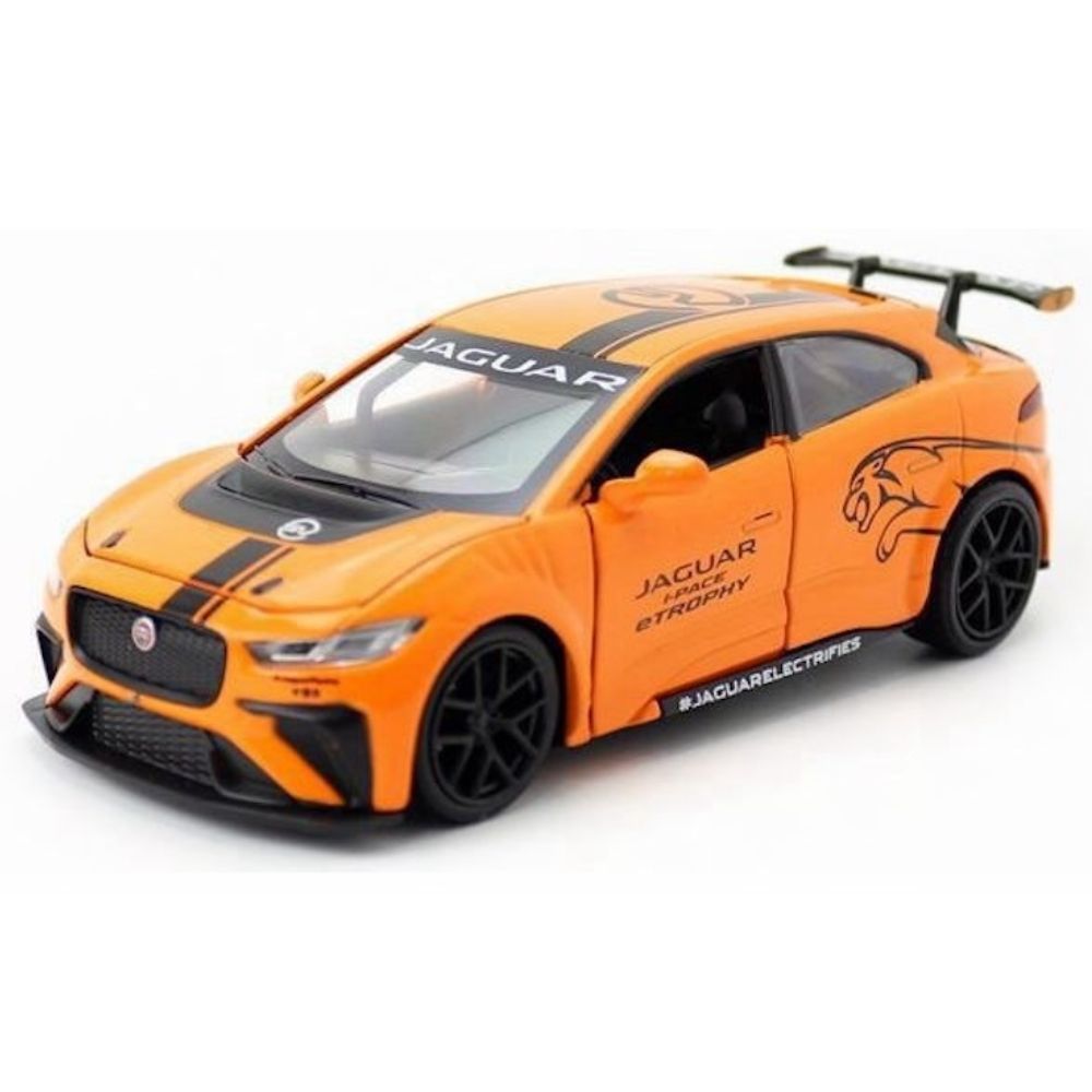 1:32 Jaguar 2018 I-Pace eTrophy Orange Die Cast Model Car