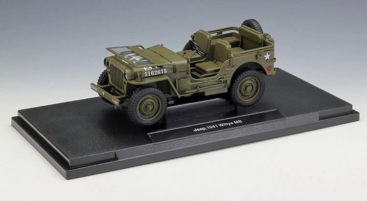 1:18 Jeep 1941 Willys MB Die Cast Model Car