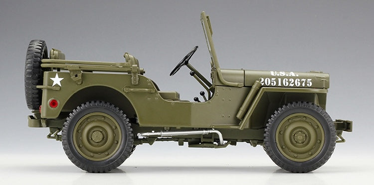 1:18 Jeep 1941 Willys MB Die Cast Model Car