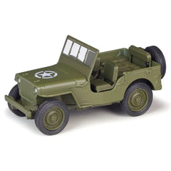 1:36 Jeep 1941 Willys MB Green Die Cast Model Car