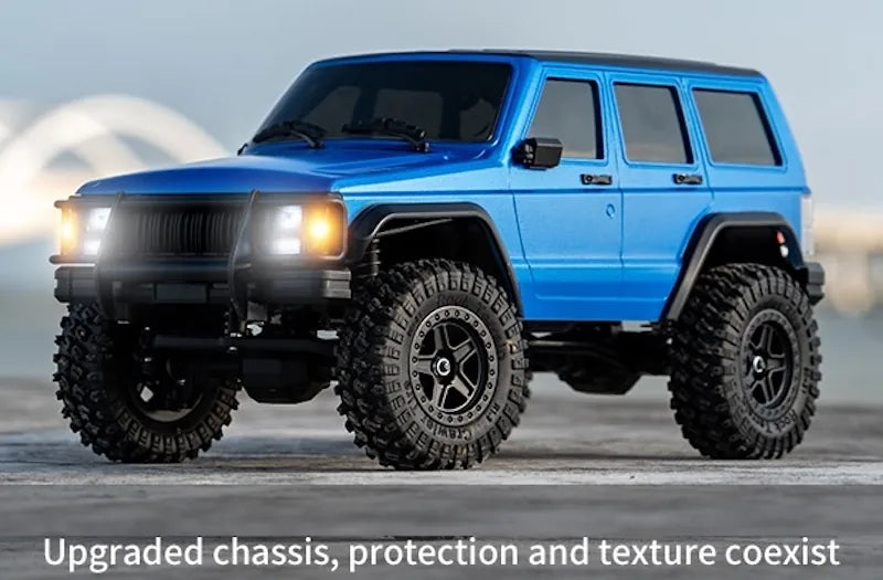 1:18 Jeep Cherokee Simulation Climbing RC Car - Powerful 4WD Off-Road Vehicle RC Car