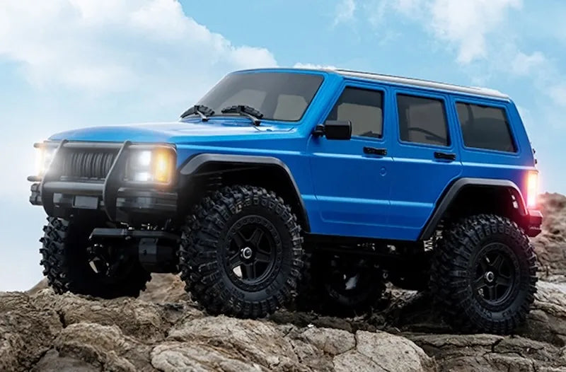 1:18 Jeep Cherokee Simulation Climbing RC Car - Powerful 4WD Off-Road Vehicle RC Car