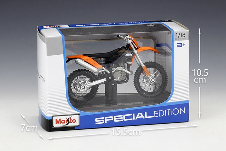 1:18 KTM 2008 450 EXC Motorcycle Model