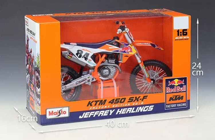 1:6 KTM 2018 450 SX-F