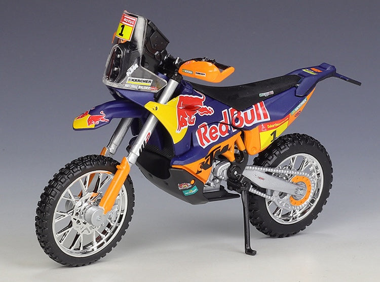 1:18 KTM 2019 450 Dakar Rally Motorcycle Model