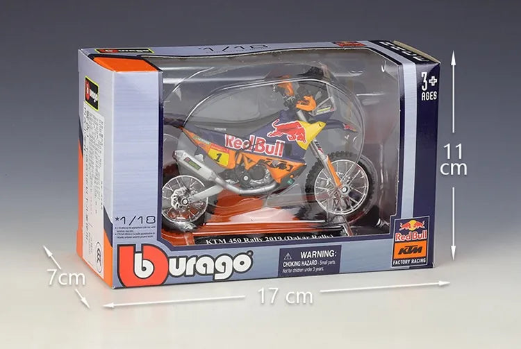 1:18 KTM 2019 450 Dakar Rally