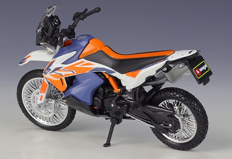 1:18 KTM 2020 790 Adventure R Rally Motorcycle Model