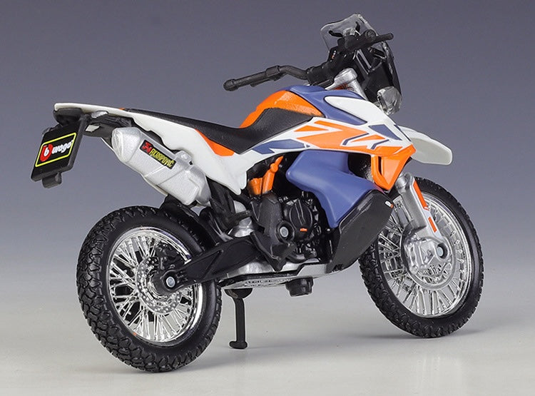 1:18 KTM 2020 790 Adventure R Rally Motorcycle Model