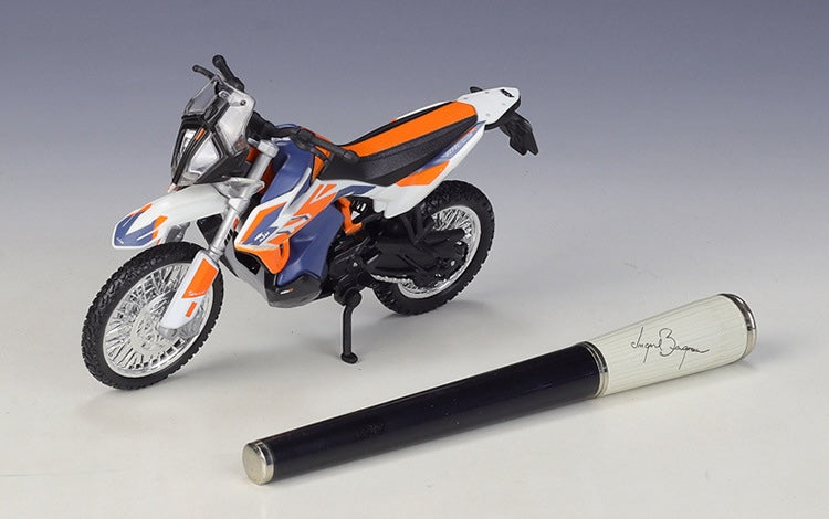 1:18 KTM 2020 790 Adventure R Rally Motorcycle Model