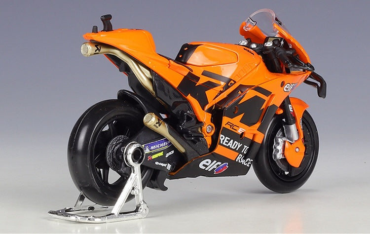 1:18 KTM 2021 RC16 Factory Racing Monster Team Motorcycle Model