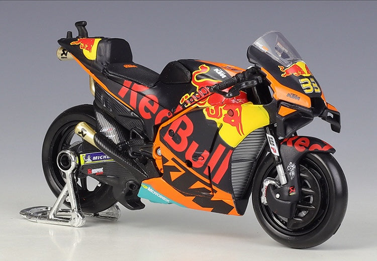 1:18 KTM 2021 RC16 Factory Racing Red Bull Team Motorcycle Model