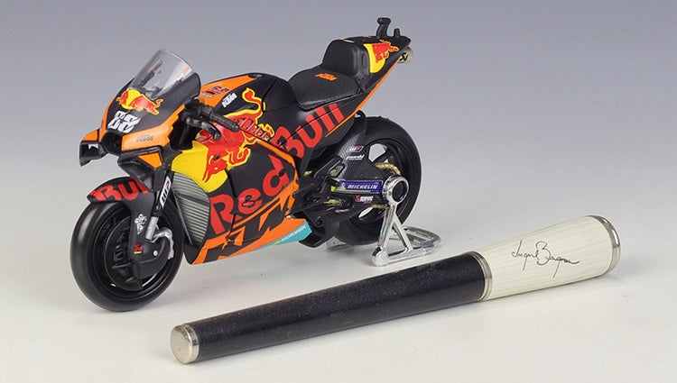 1:18 KTM 2021 RC16 Factory Racing Red Bull Team Motorcycle Model