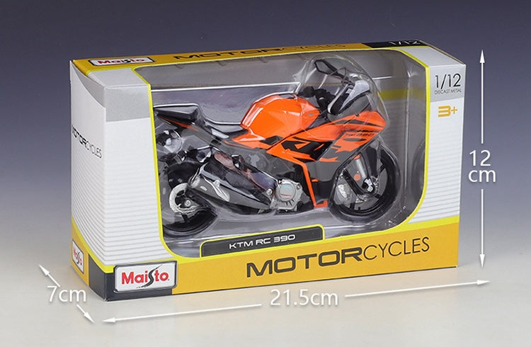 1:12 KTM 2022 RC 390 Motorcycle Model