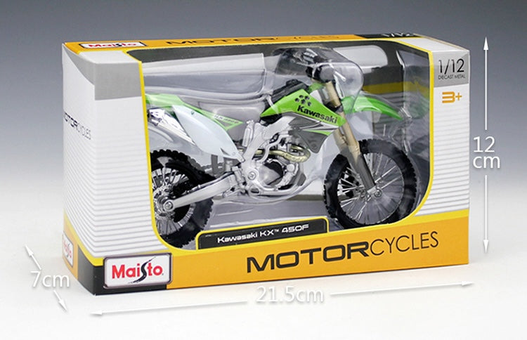 1:12 Kawasaki 2009 KX 450F Motorcycle Model