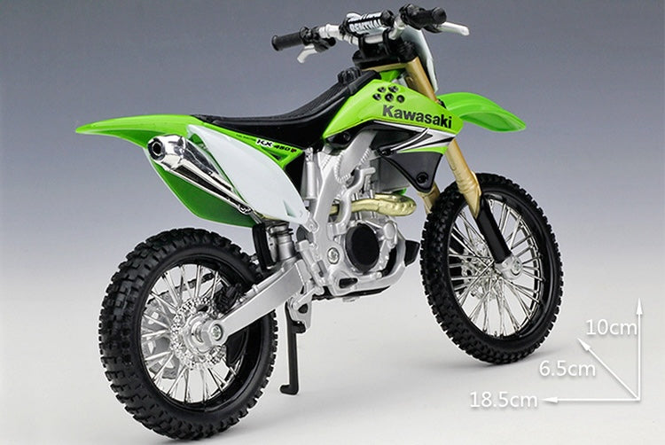 1:12 Kawasaki 2009 KX 450F Motorcycle Model