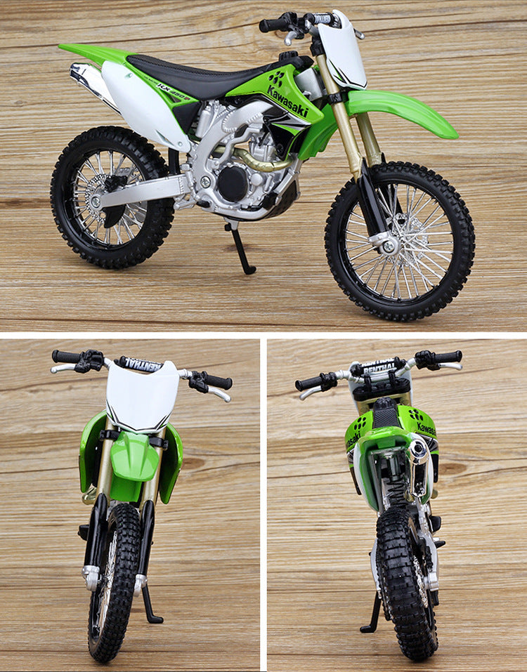 1:12 Kawasaki 2009 KX 450F Motorcycle Model