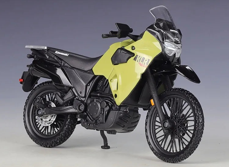 1:18 Kawasaki 2022 KLR 650 Motorcycle Model