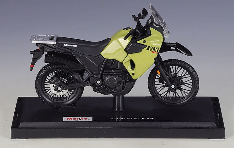 1:18 Kawasaki 2022 KLR 650 Motorcycle Model