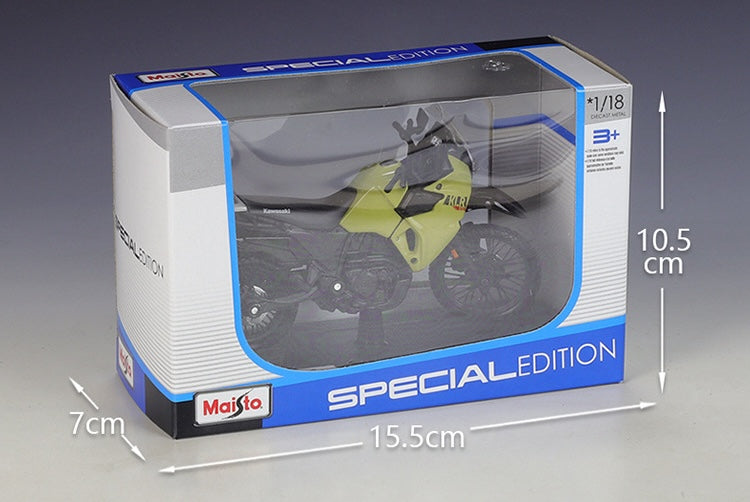 1:18 Kawasaki 2022 KLR 650 Motorcycle Model