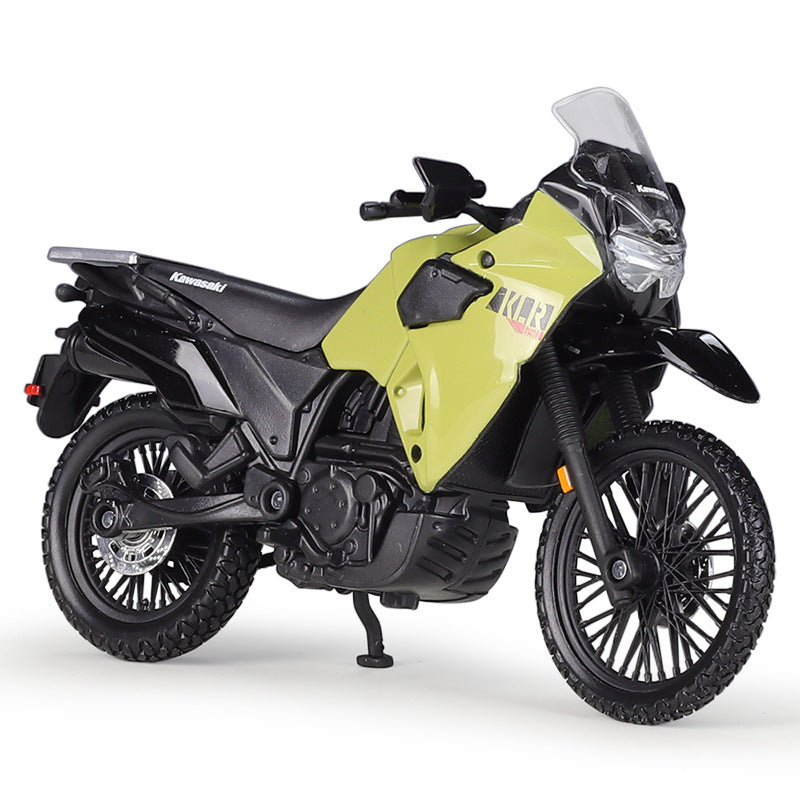 1:18 Kawasaki 2022 KLR 650 Motorcycle Model