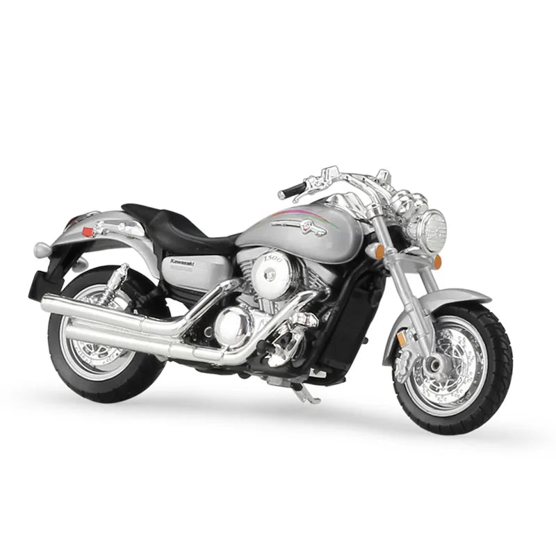 1:18 Kawasaki 2002 Vulcan 1500 Mean Streak Motorcycle Model