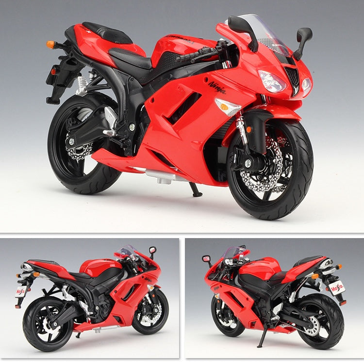 1:12 Kawasaki Ninja 2007 ZX-6R Motorcycle Model