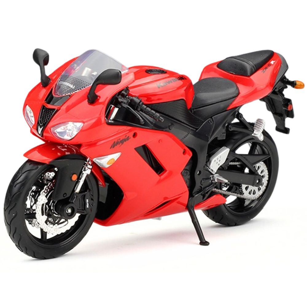 1:12 Kawasaki Ninja 2007 ZX-6R Red Motorcycle Model