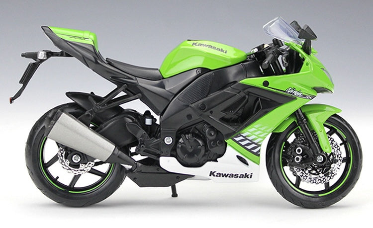 1:12 Kawasaki Ninja 2010 ZX-10R Motorcycle Model