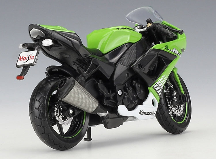 1:18 Kawasaki Ninja 2010 ZX-10R Motorcycle Model