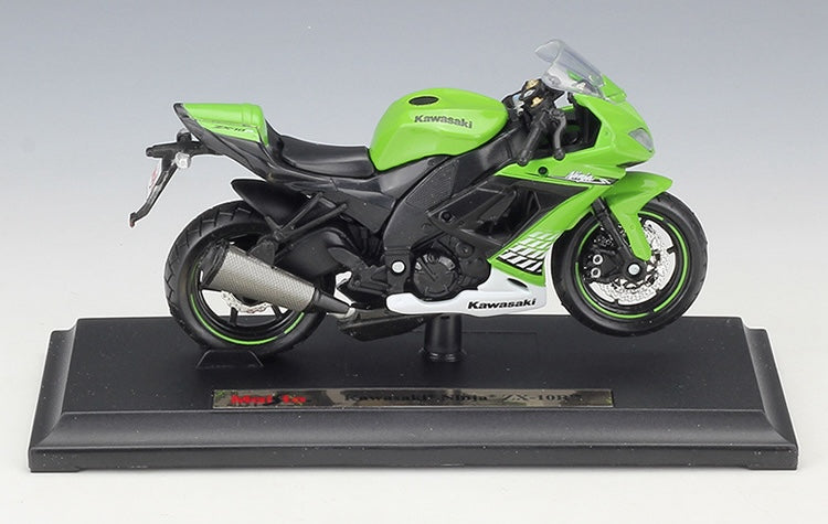 1:18 Kawasaki Ninja 2010 ZX-10R Motorcycle Model