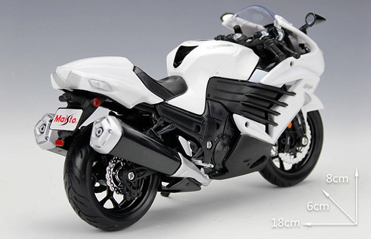 1:12 Kawasaki Ninja 2011 ZX-14R Motorcycle Model