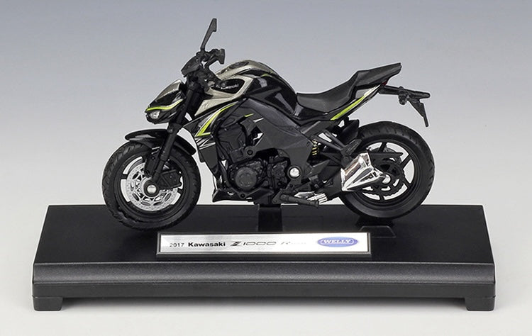 1:18 Kawasaki Ninja 2014 Z1000R Motorcycle Model