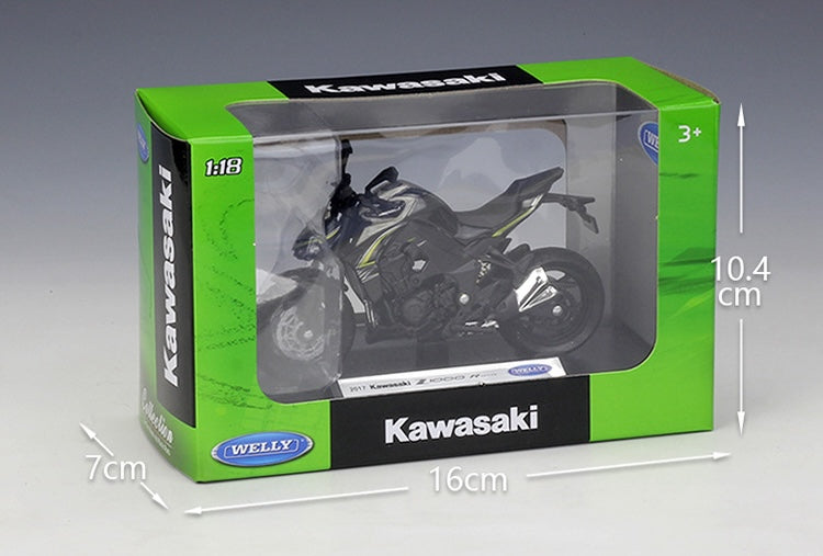 1:18 Kawasaki Ninja 2014 Z1000R Motorcycle Model