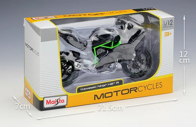 1:12 Kawasaki Ninja 2015 H2R Motorcycle Model