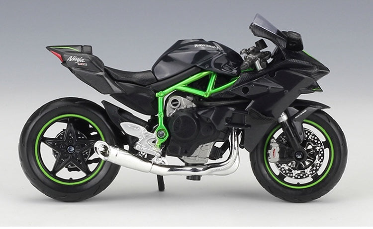 1:18 Kawasaki Ninja 2015 H2R Motorcycle Model