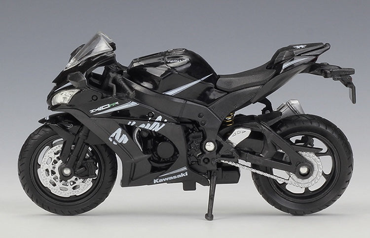 1:18 Kawasaki Ninja 2017 ZX10-RR Motorcycle Model