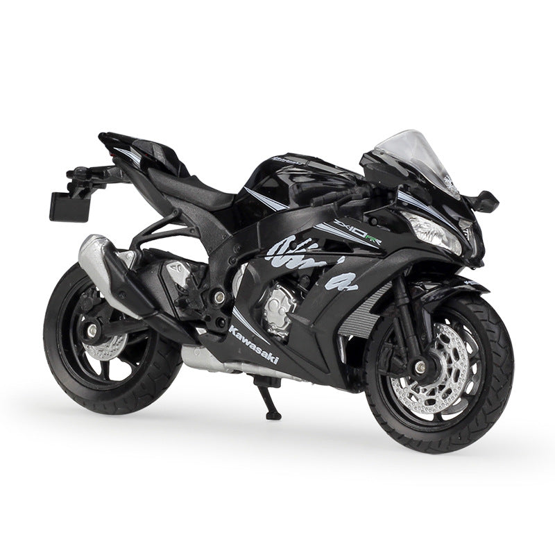 1:18 Kawasaki Ninja 2017 ZX10-RR Motorcycle Model