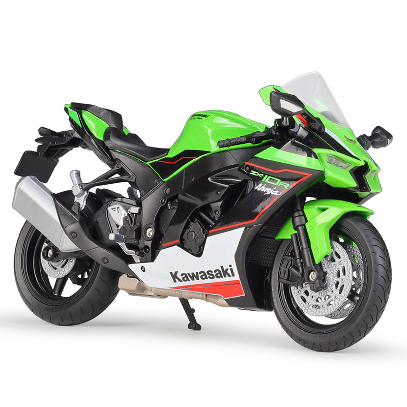 1:12 Kawasaki Ninja 2021 ZX-10R Motorcycle Model